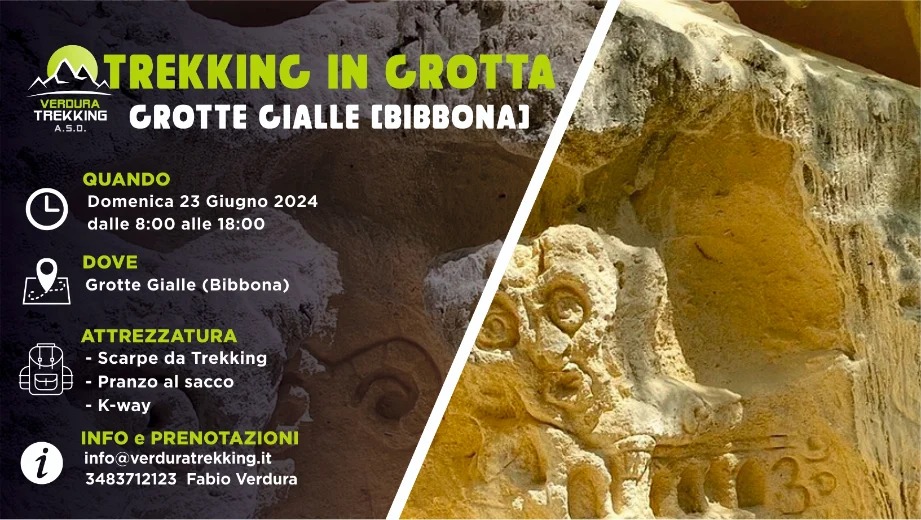 Trekking Grotte Gialle Bibbona